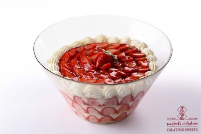 Red Fruit Trifle - Bowl