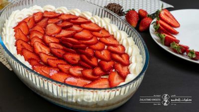Red Fruit Trifle - Plate